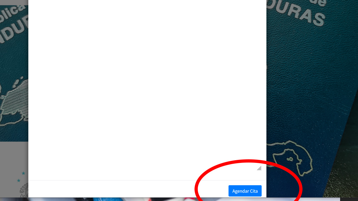 10.- Steps to make a Consular Appointment Honduras USA, Spain and Mexico