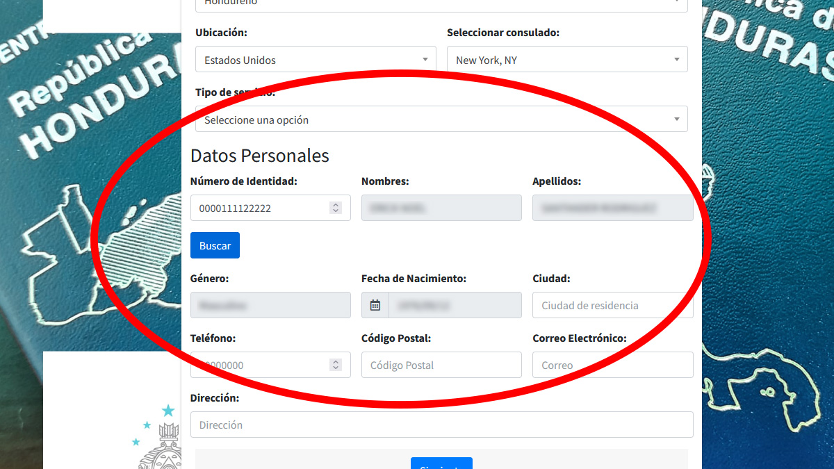 6.- Steps to make a Consular Appointment Honduras USA, Spain and Mexico
