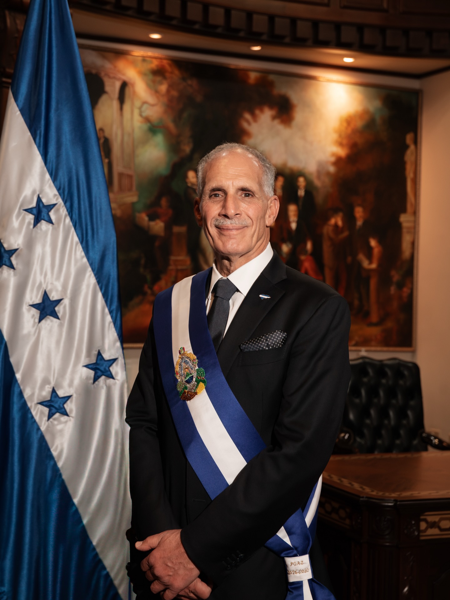 Foto Oficial del Presidente Nasry Asfura. - Fotografía: albaphotographers - Cortesía: Presidencia de Honduras